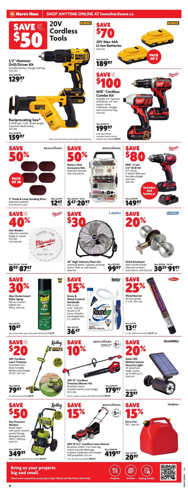 Home Hardware Flyer from 08/10/2023