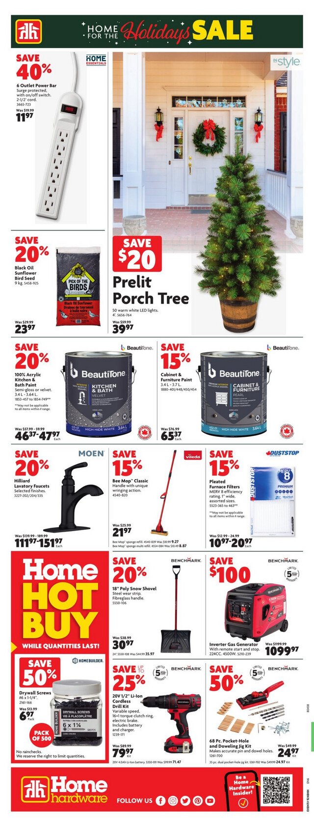 Home Hardware Flyer from 11/30/2023