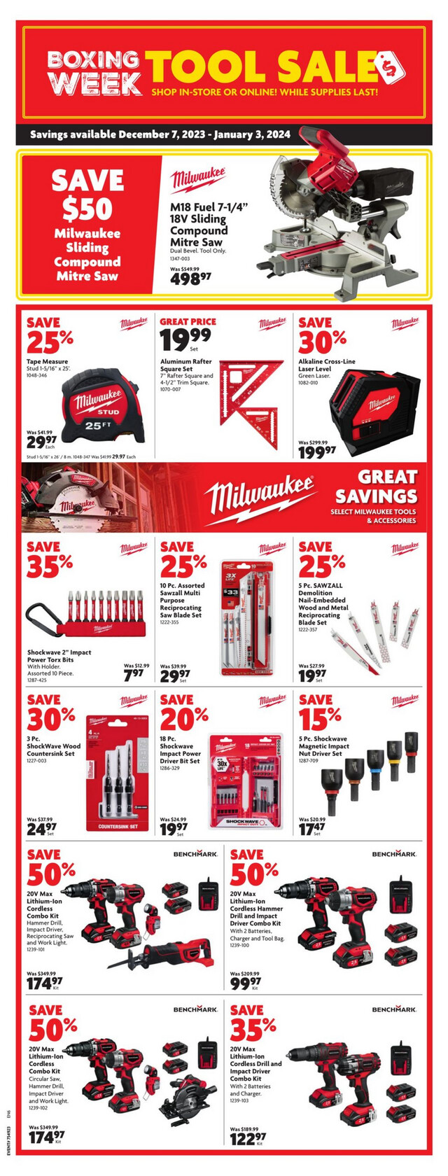 Home Hardware Flyer from 12/07/2023