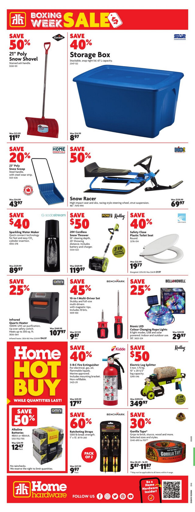 Home Hardware Flyer from 12/21/2023