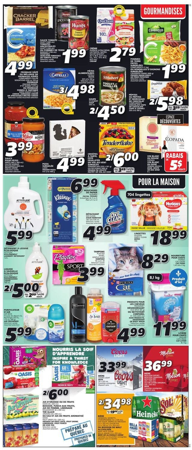 IGA Flyer from 08/27/2020