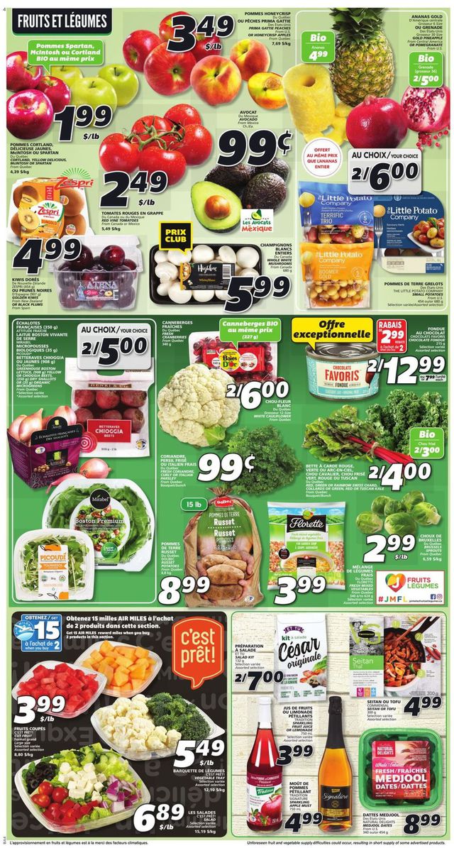 IGA Flyer from 10/08/2020