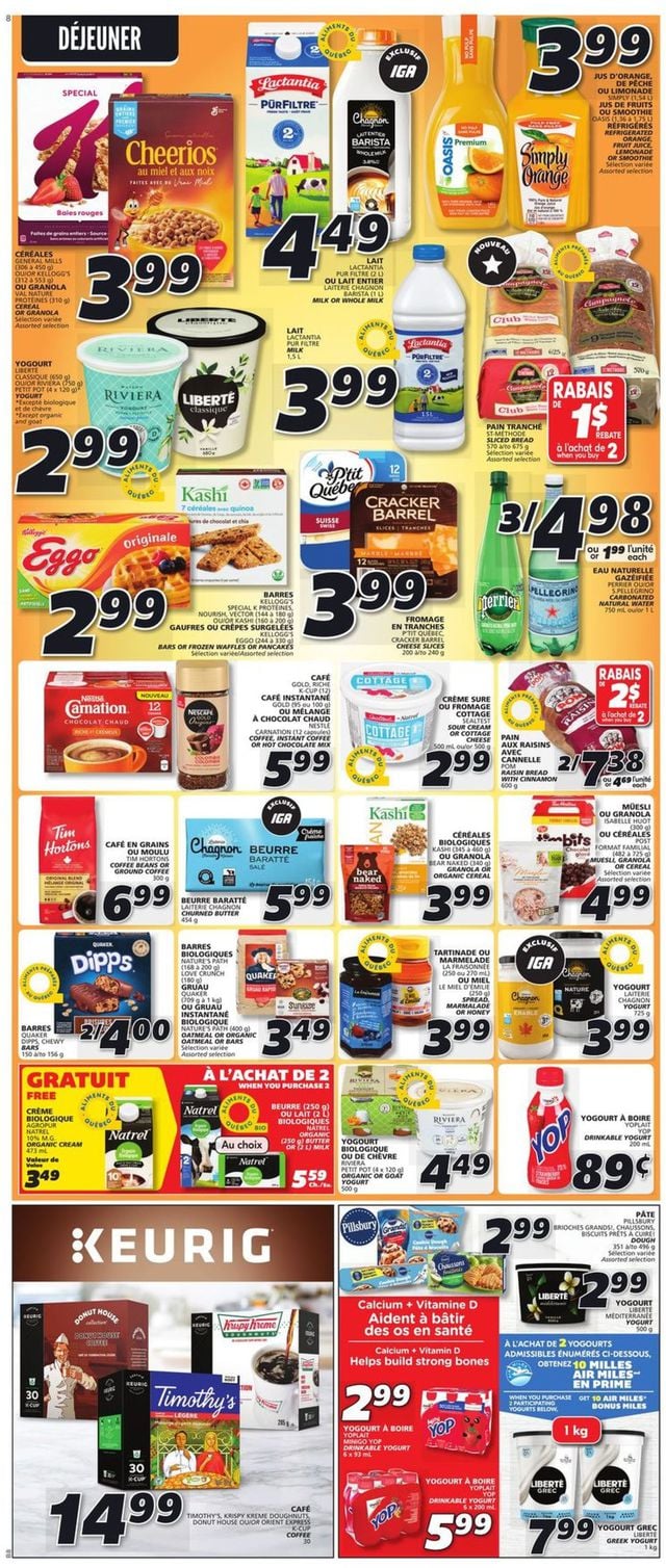IGA Flyer from 10/15/2020