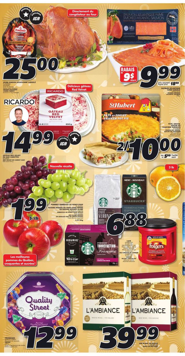 IGA Flyer from 12/10/2020