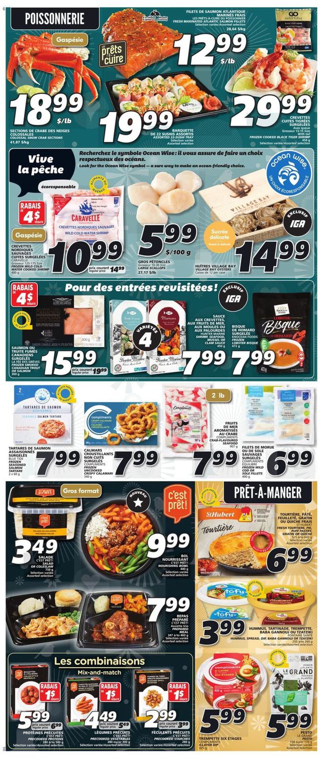 IGA Flyer from 12/24/2020