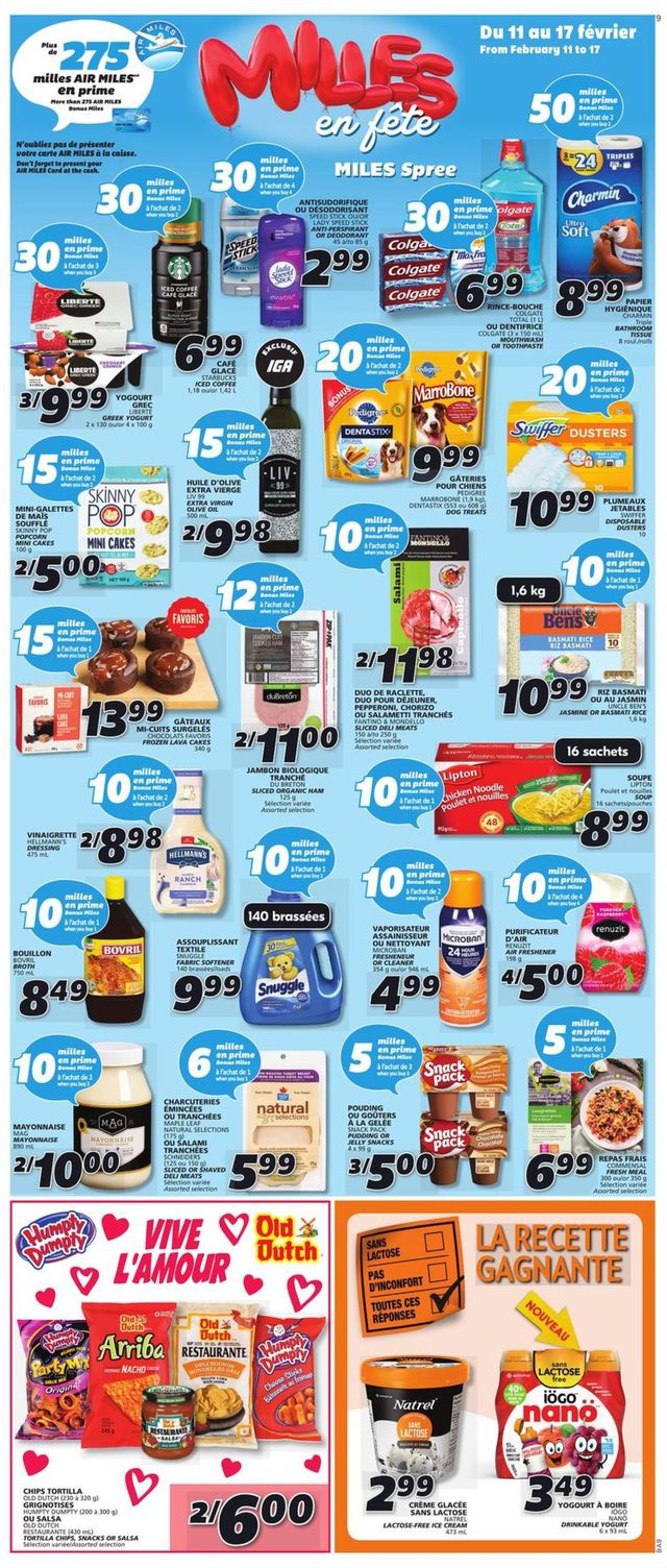 IGA Flyer from 02/11/2021