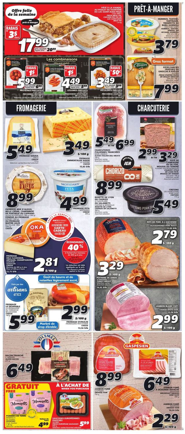 IGA Flyer from 03/18/2021