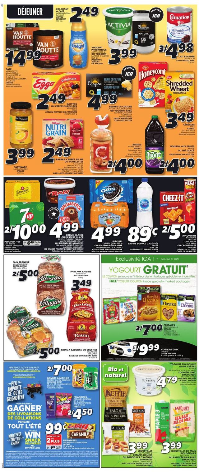IGA Flyer from 04/22/2021