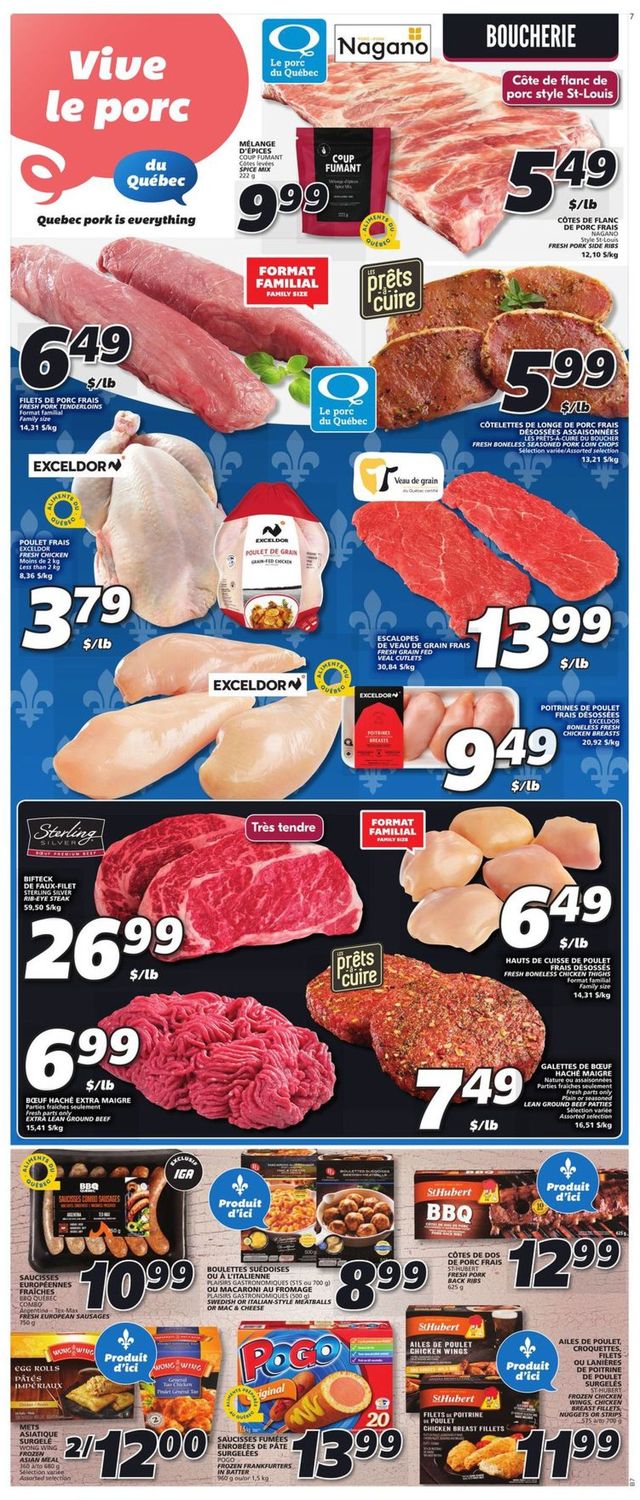 IGA Flyer from 05/20/2021