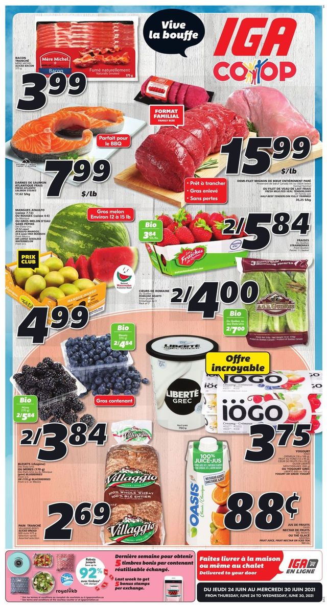 IGA Flyer from 06/24/2021