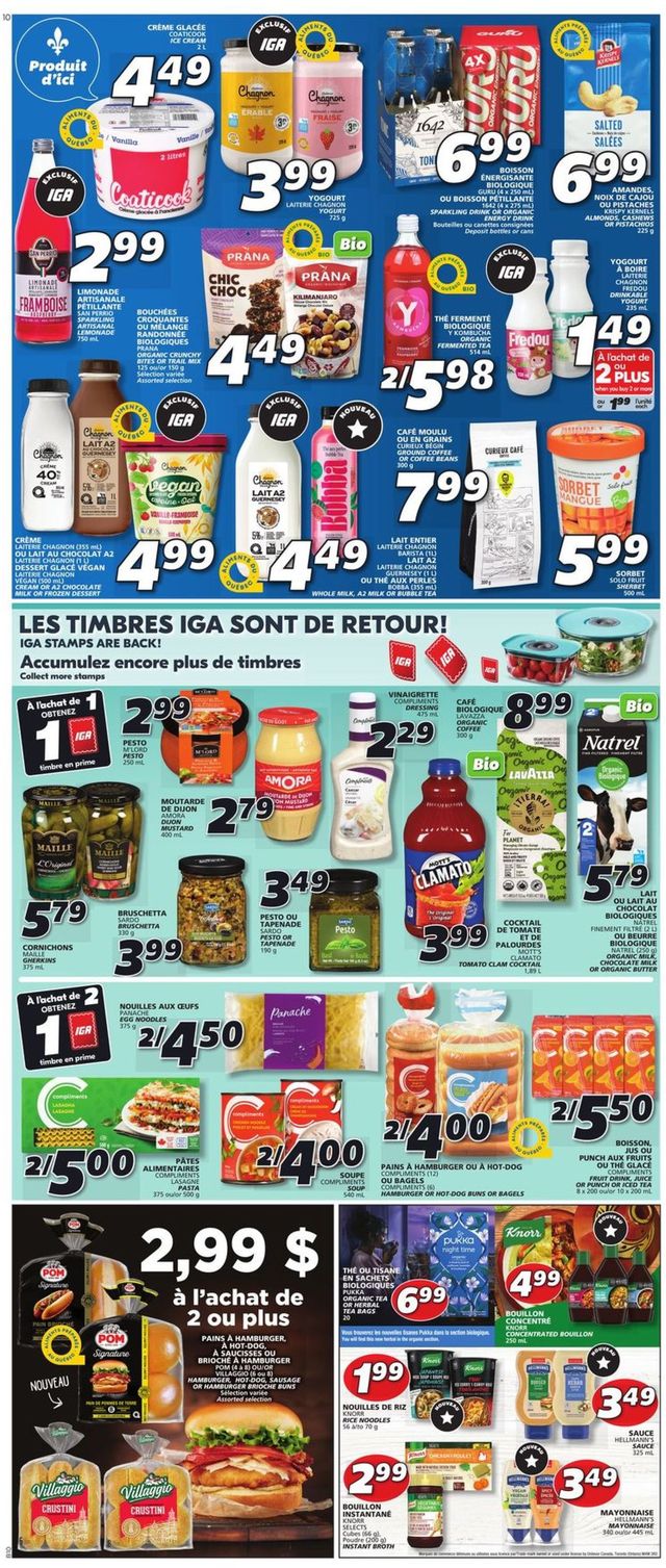 IGA Flyer from 07/29/2021