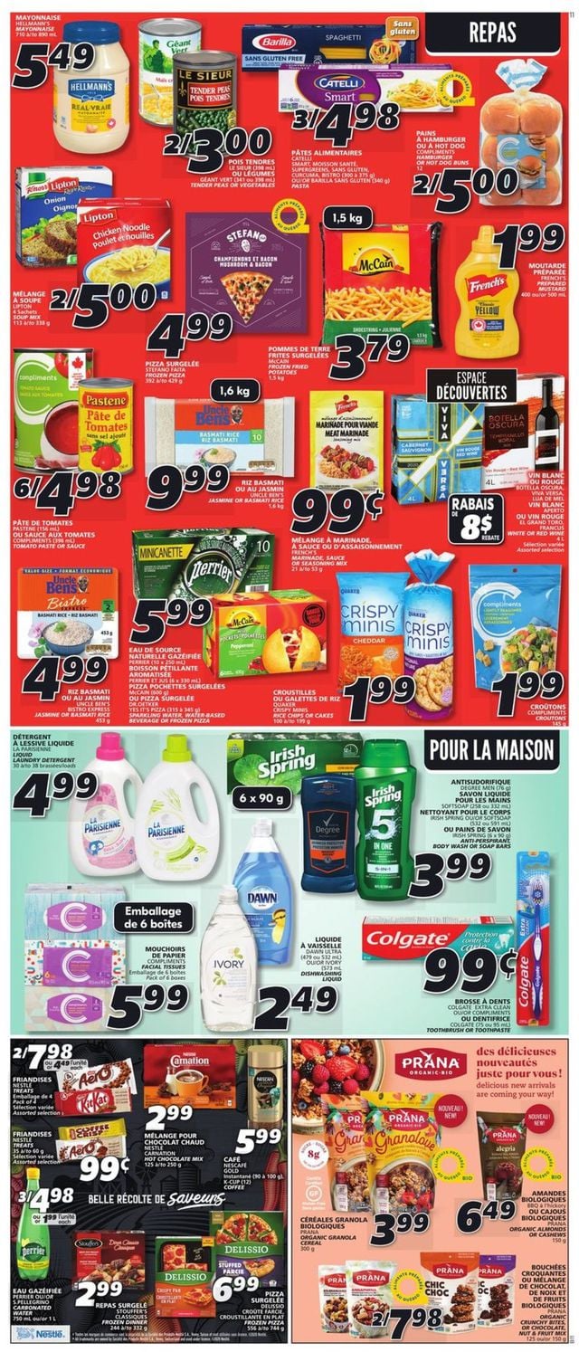 IGA Flyer from 09/09/2021