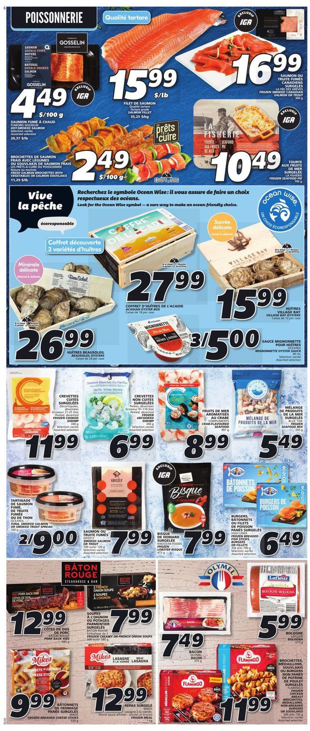 IGA Flyer from 09/30/2021