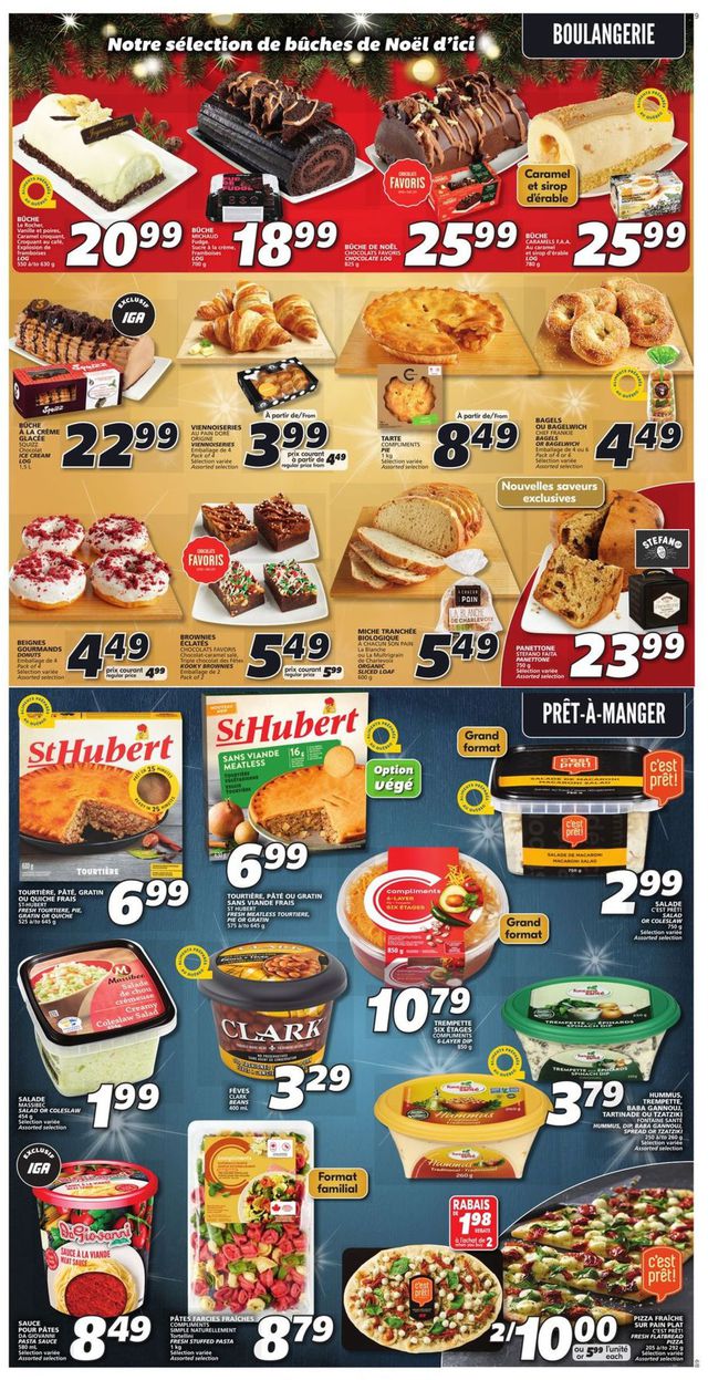 IGA Flyer from 12/23/2021