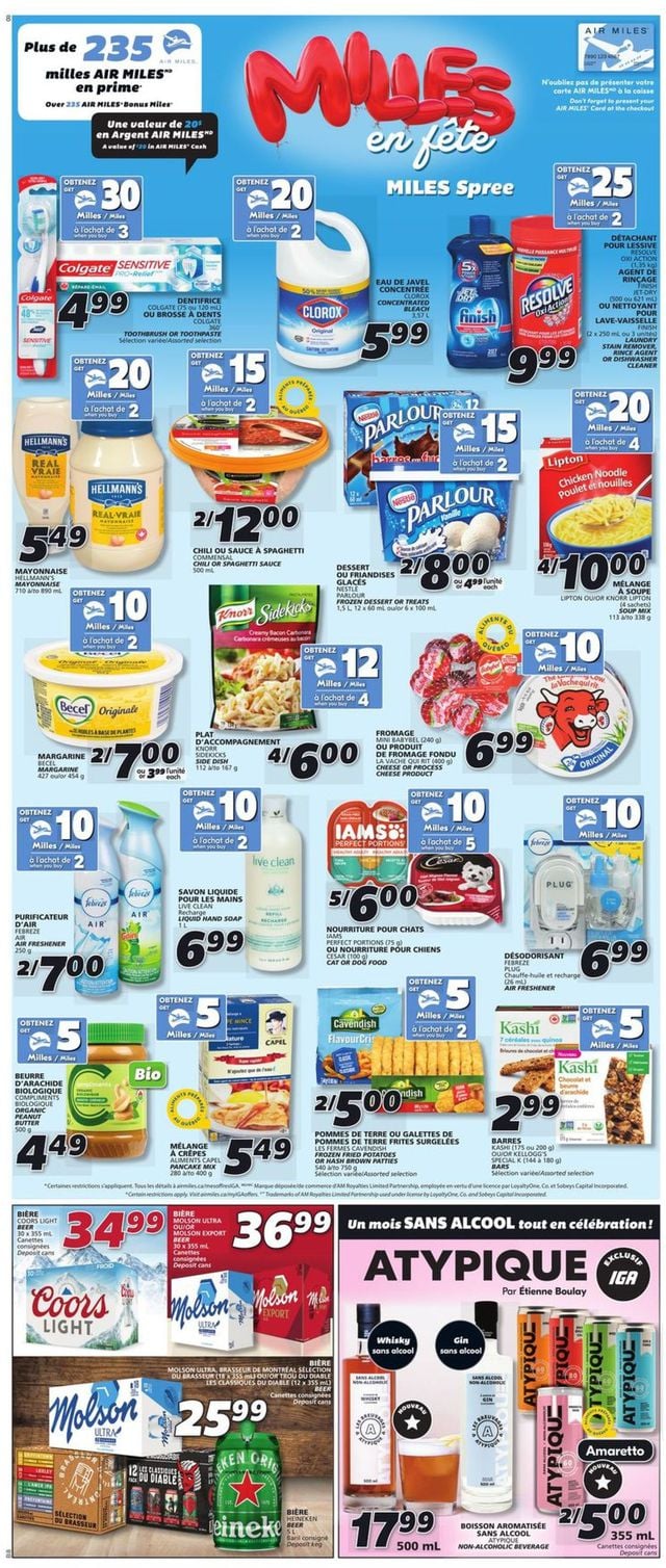 IGA Flyer from 02/03/2022