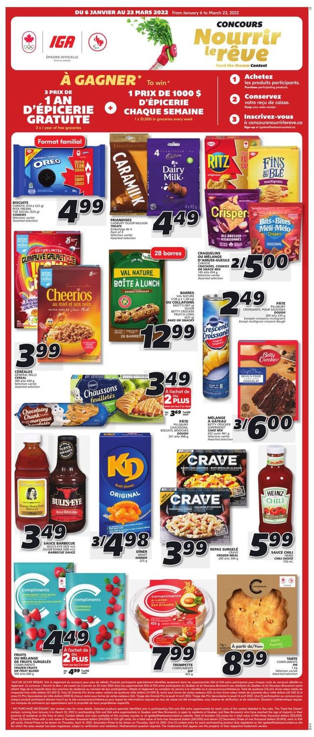 IGA Flyer from 02/10/2022