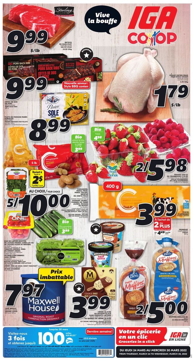 IGA Flyer from 03/24/2022