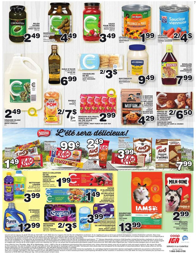 IGA Flyer from 05/26/2022