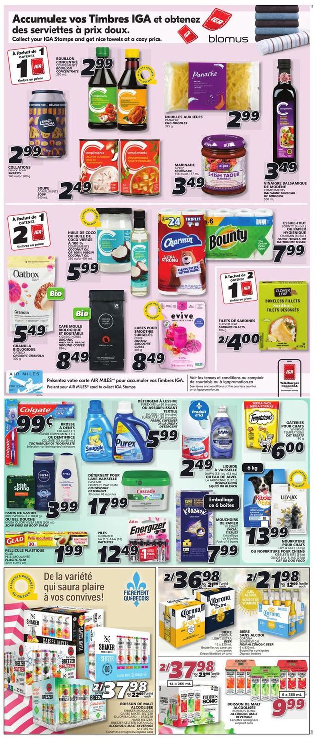 IGA Flyer from 07/14/2022