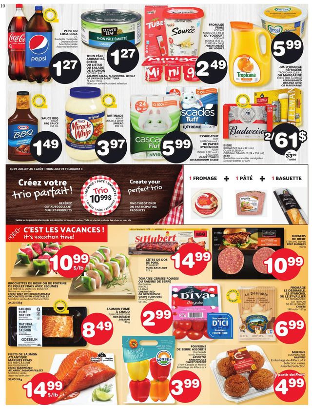 IGA Flyer from 07/21/2022