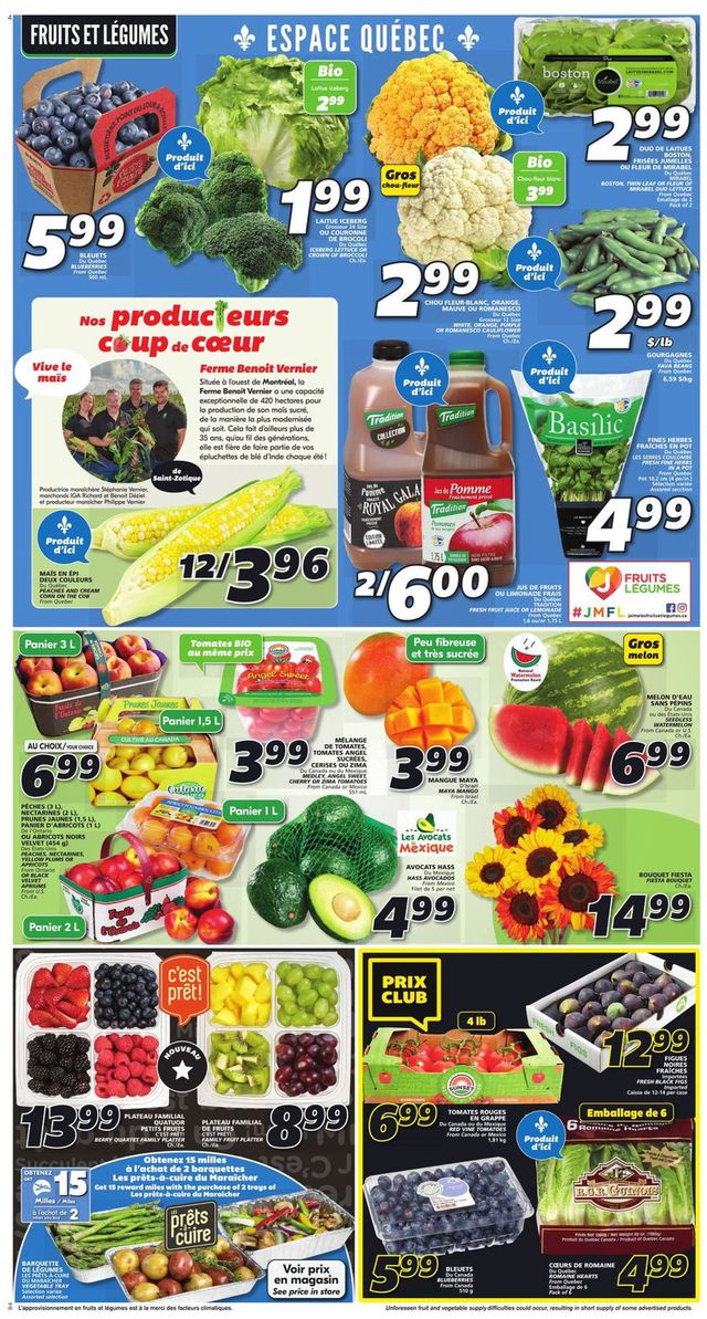 IGA Flyer from 08/04/2022