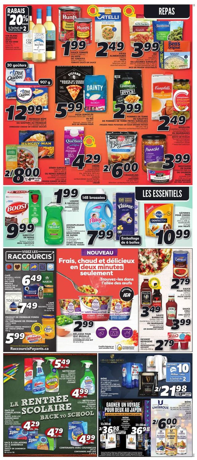 IGA Flyer from 08/18/2022