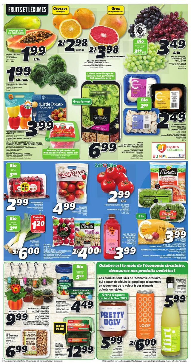 IGA Flyer from 10/20/2022