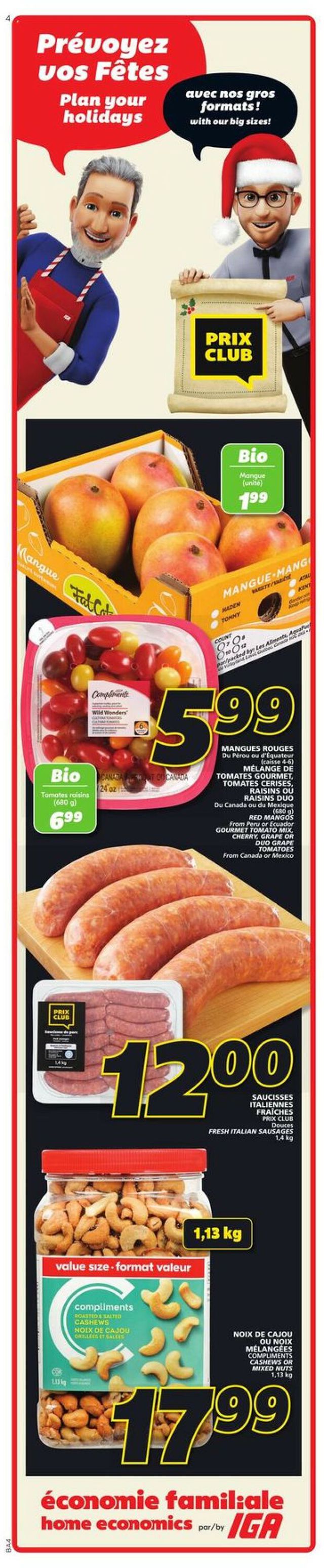 IGA Flyer from 11/17/2022
