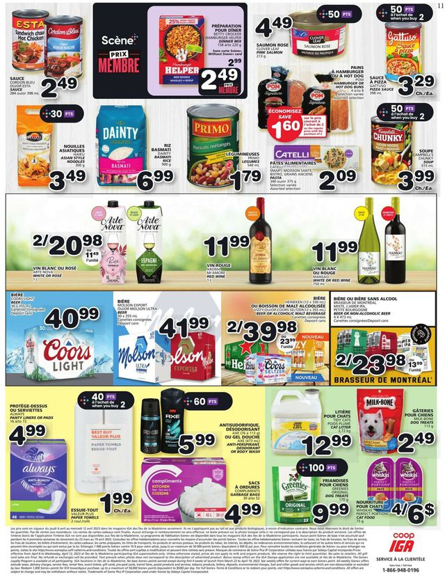 IGA Flyer from 04/06/2023