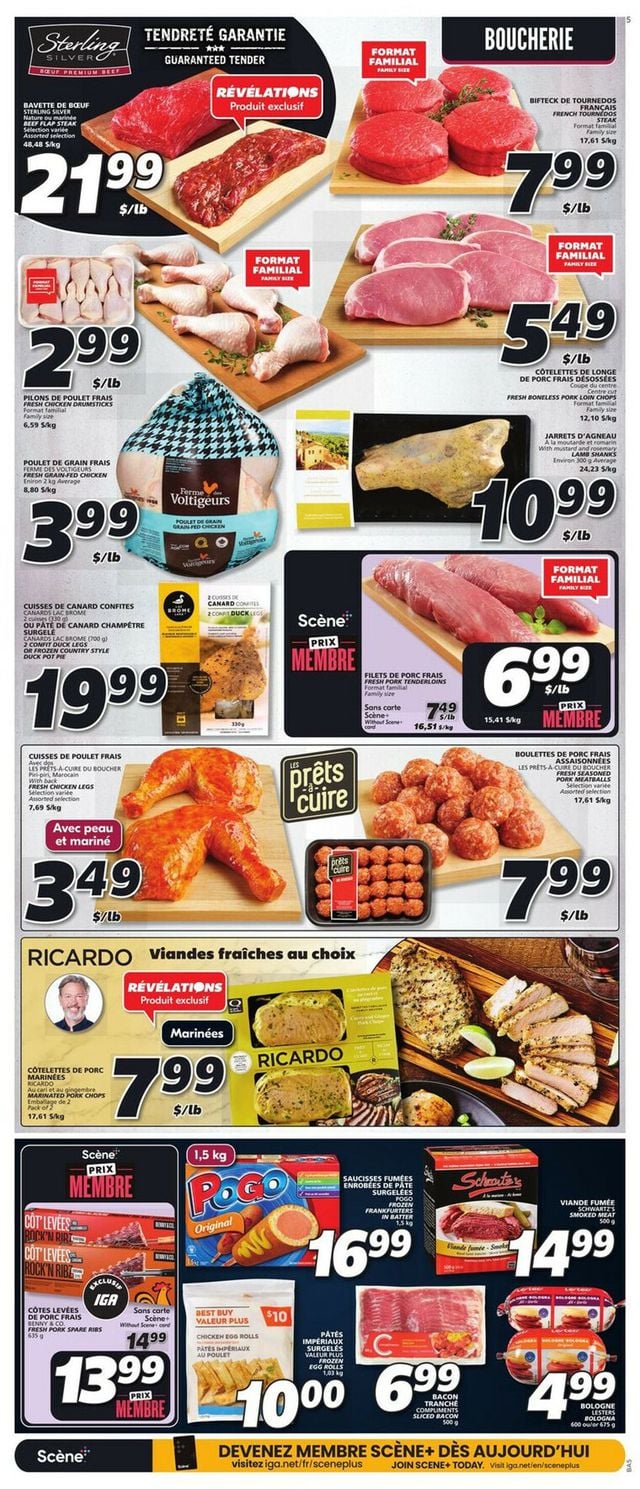 IGA Flyer from 04/13/2023