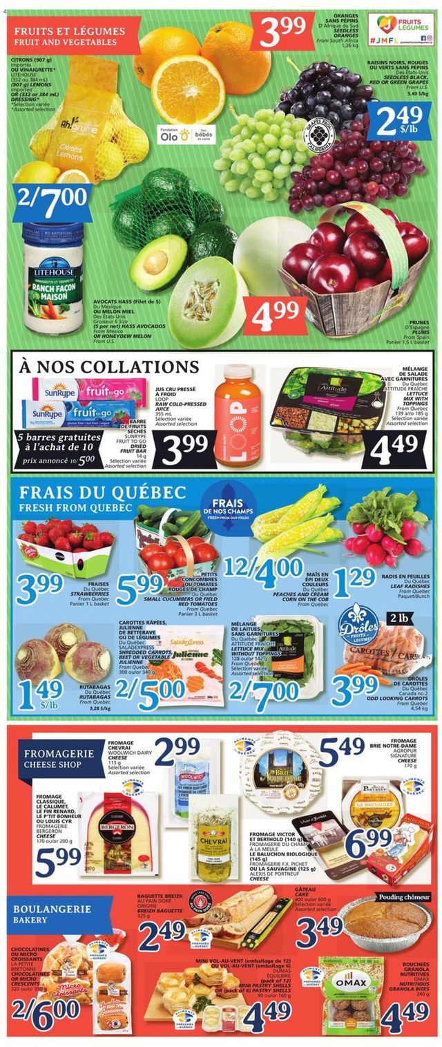IGA Flyer from 08/22/2019