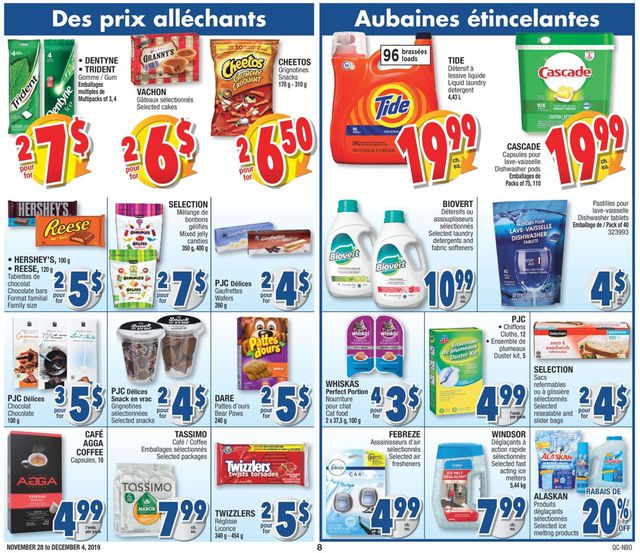 Jean Coutu Flyer from 11/28/2019