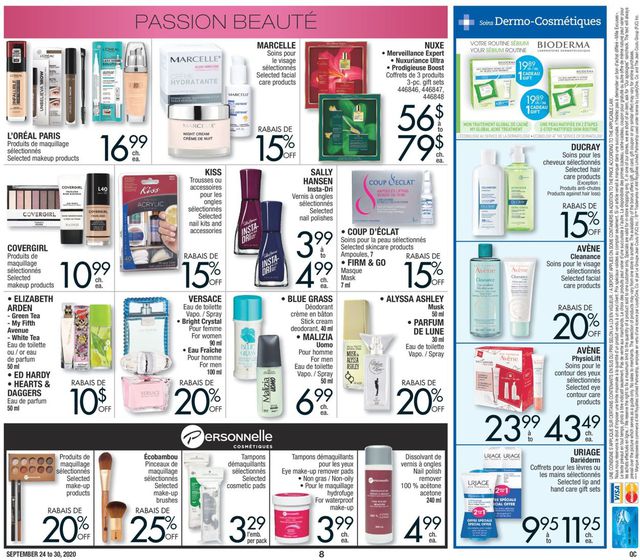 Jean Coutu Flyer from 09/24/2020