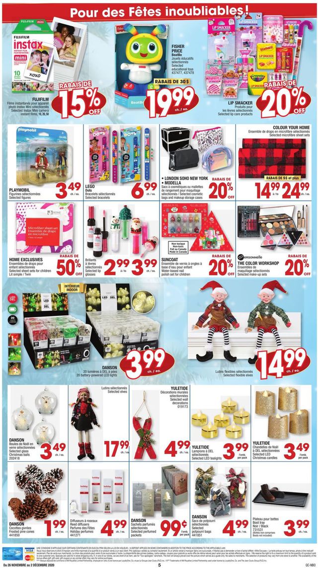 Jean Coutu Flyer from 11/26/2020