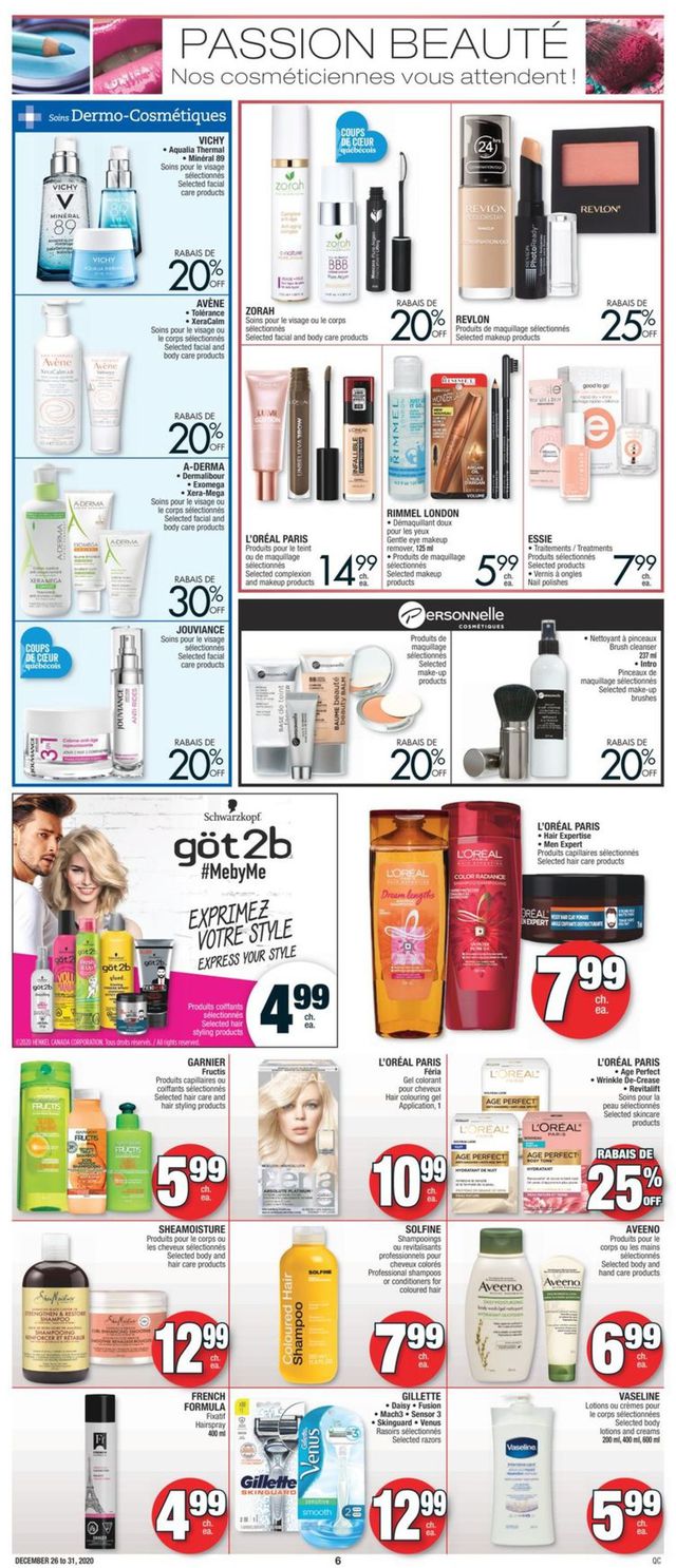 Jean Coutu Flyer from 12/26/2020