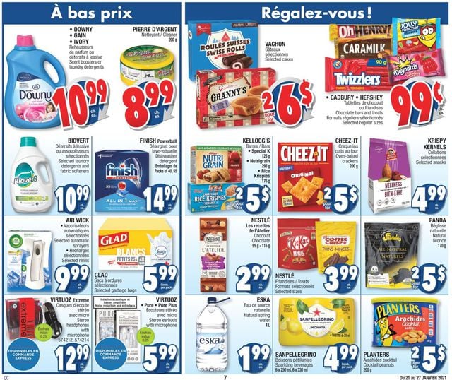 Jean Coutu Flyer from 01/21/2021