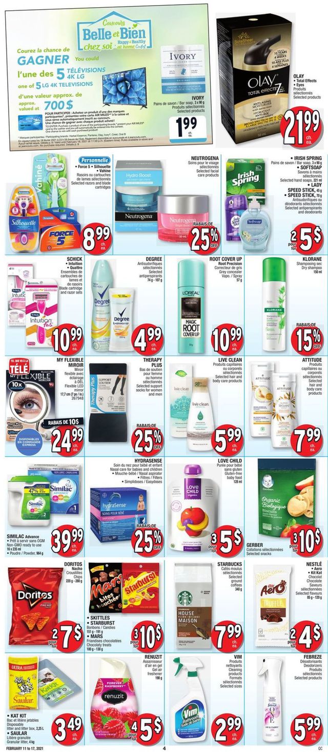 Jean Coutu Flyer from 02/11/2021