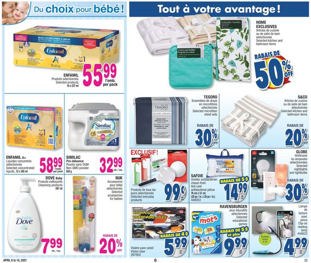 Jean Coutu Flyer from 04/08/2021