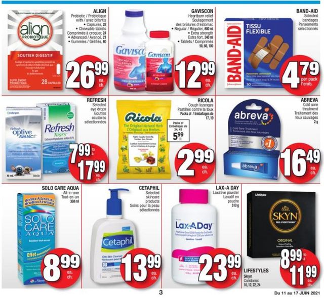 Jean Coutu Flyer from 06/11/2021