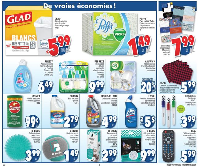 Jean Coutu Flyer from 10/28/2021