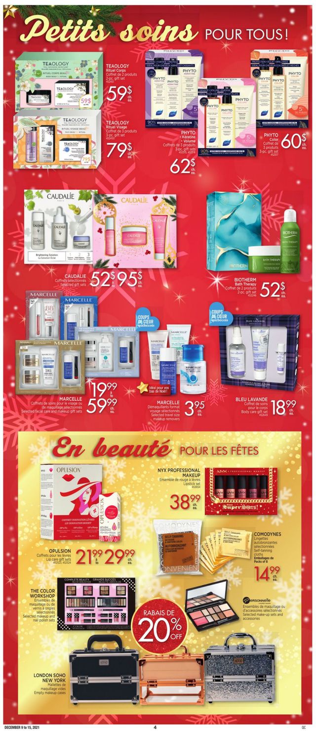 Jean Coutu Flyer from 12/09/2021