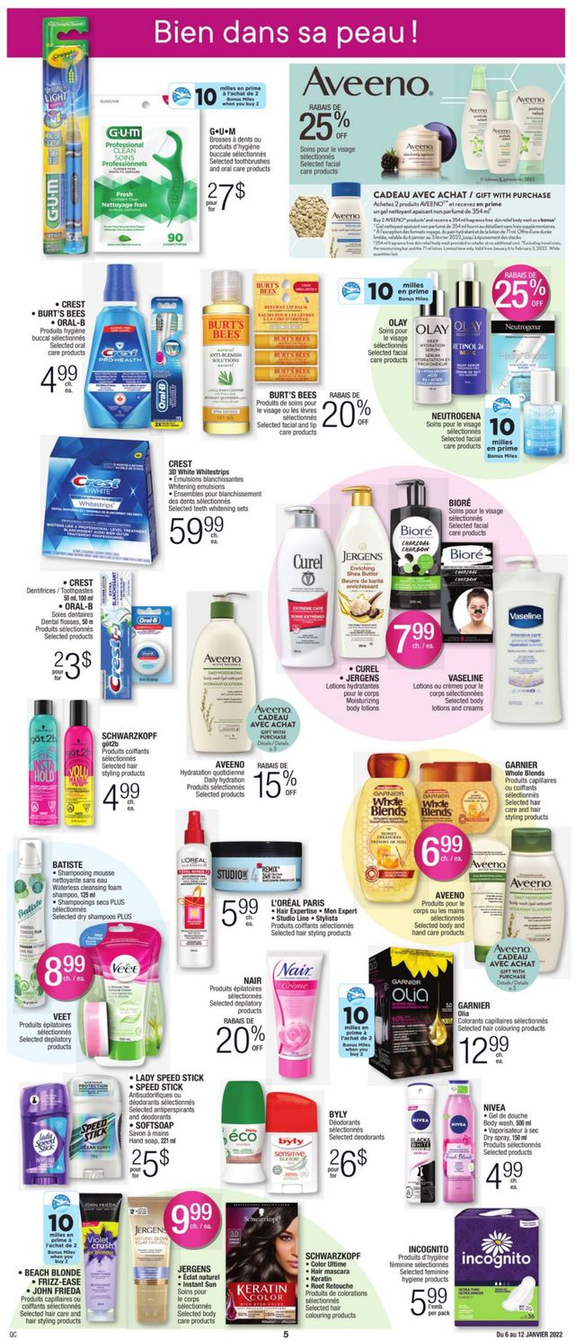 Jean Coutu Flyer from 01/06/2022