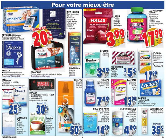 Jean Coutu Flyer from 02/03/2022
