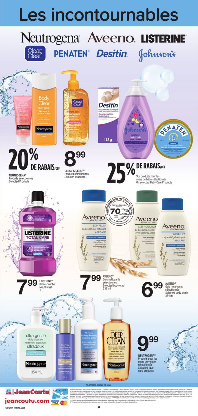 Jean Coutu Flyer from 02/10/2022