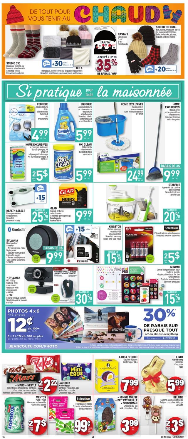 Jean Coutu Flyer from 02/17/2022