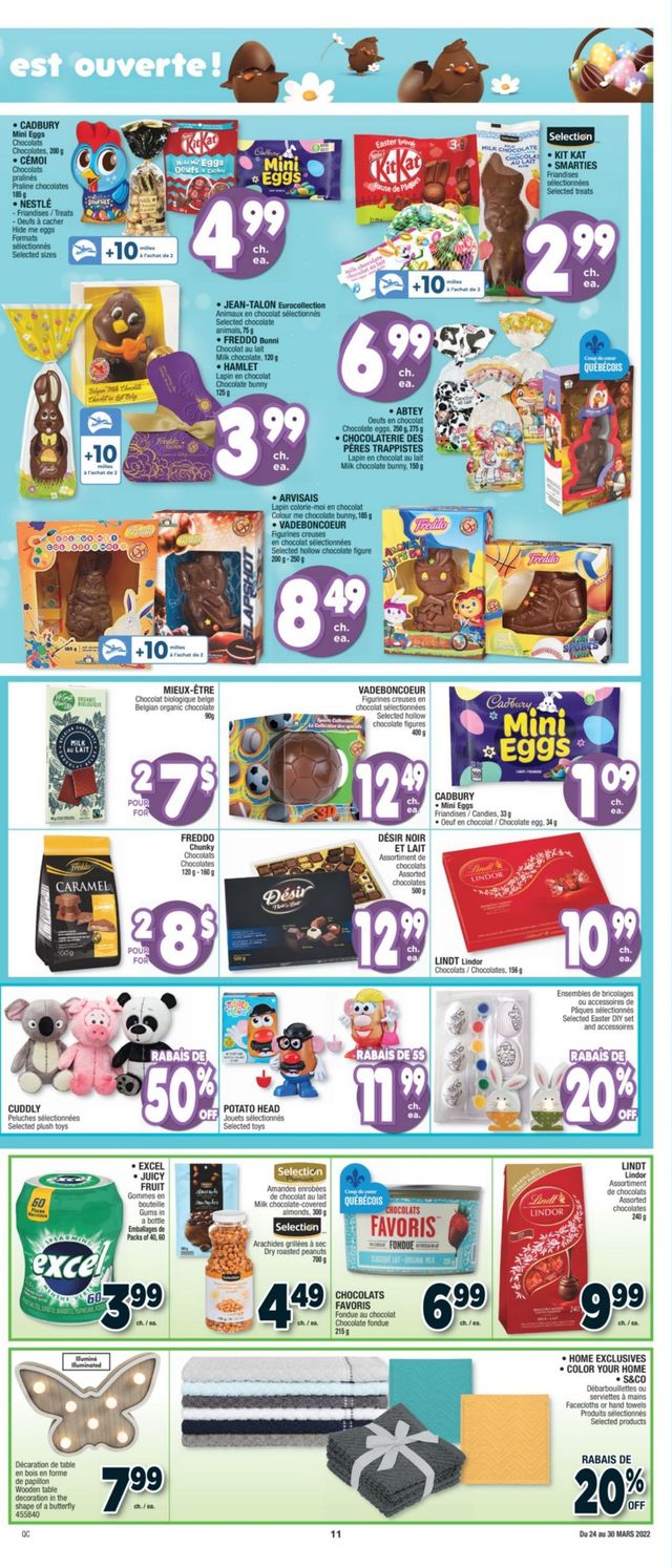 Jean Coutu Flyer from 03/24/2022