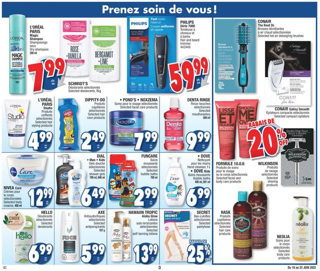 Jean Coutu Flyer from 06/16/2022