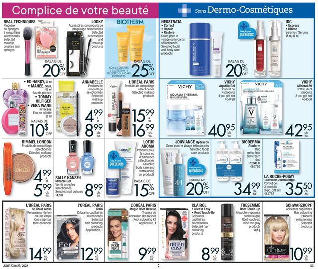 Jean Coutu Flyer from 06/23/2022