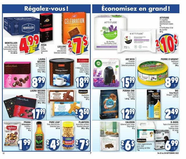 Jean Coutu Flyer from 09/22/2022