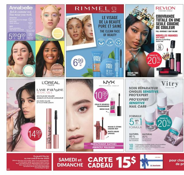 Jean Coutu Flyer from 02/02/2023